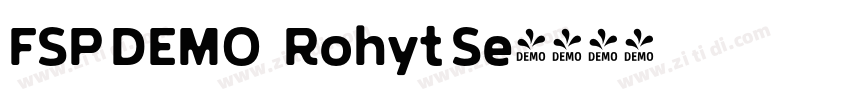 FSP DEMO   Rohyt Se字体转换